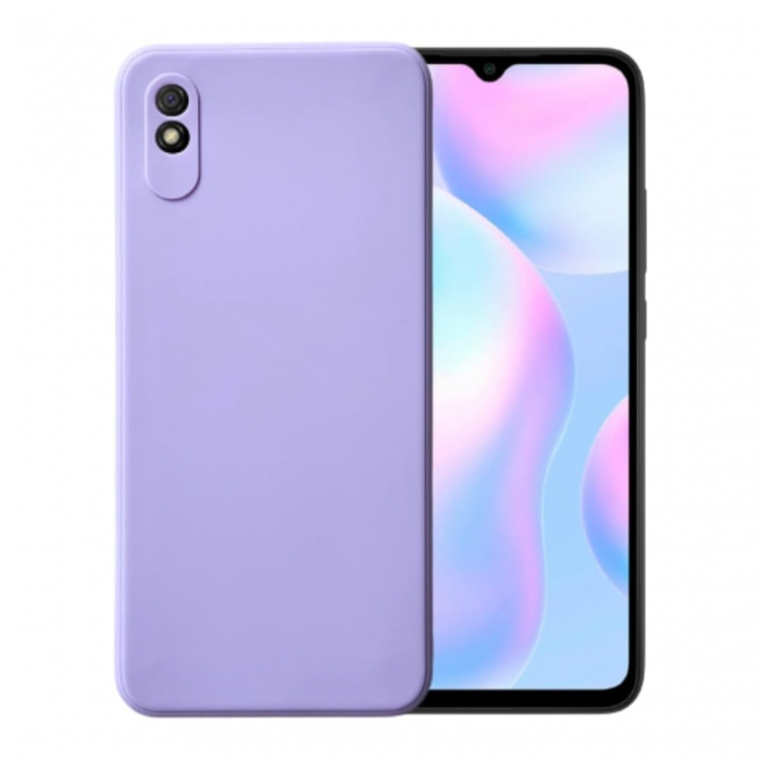 Husa compatibila Xiaomi Redmi 9i din sIlicon catifelat cu interior din microfibra si protectie la camere [1]