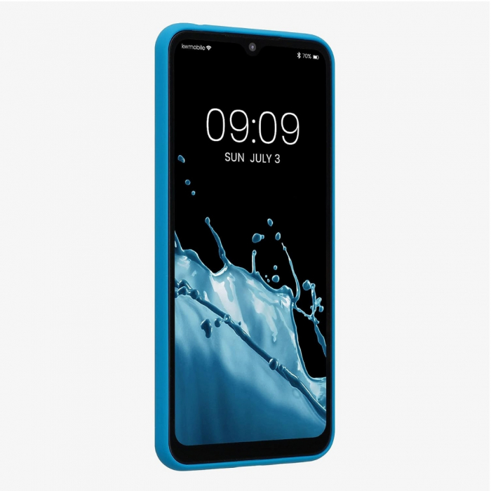 Husa compatibila Xiaomi Redmi 9i din sIlicon catifelat cu interior din microfibra si protectie la camere [3]