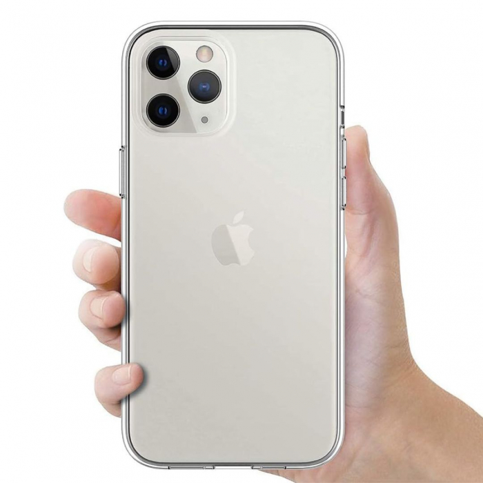 Husa pentru Iphone 12 din silicon - Transparenta [5]