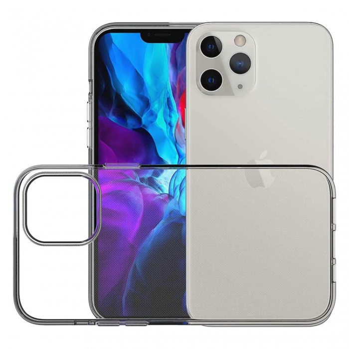 Husa pentru Iphone 12 din silicon - Transparenta [3]
