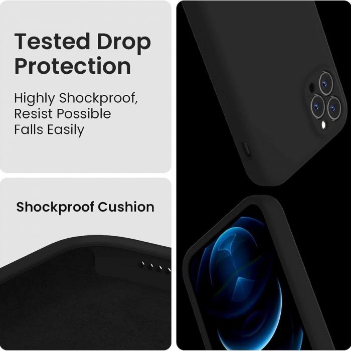Copy code Husă Silicon Iphone 12 PRO cu Protecție Camere - GsmX [3]