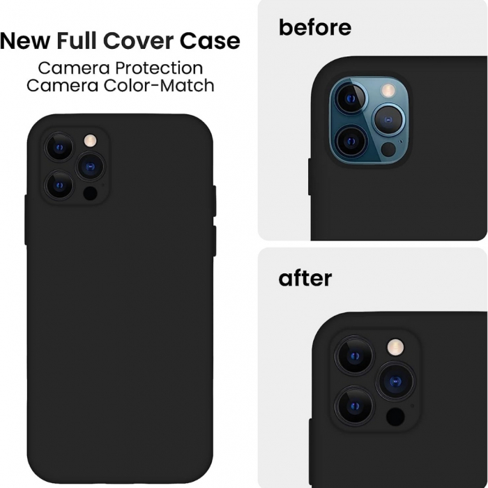 Copy code Husă Silicon Iphone 12 PRO cu Protecție Camere - GsmX [2]