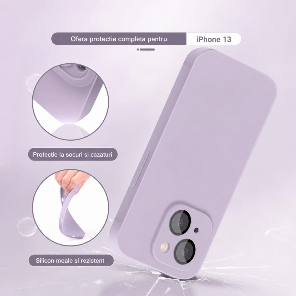 Copy code Husă Silicon Iphone 13 cu Protecție Camere - GsmX [2]