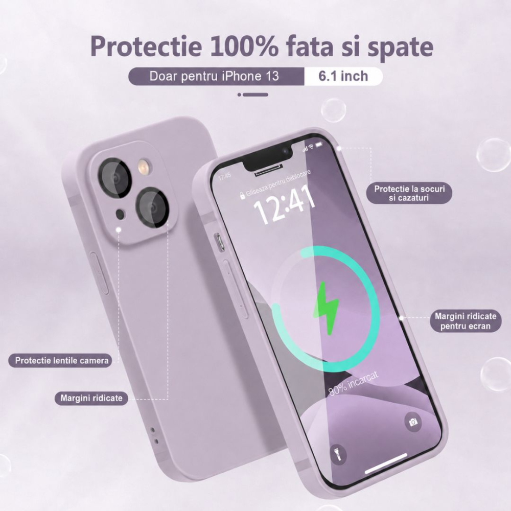 Copy code Husă Silicon Iphone 13 cu Protecție Camere - GsmX [3]