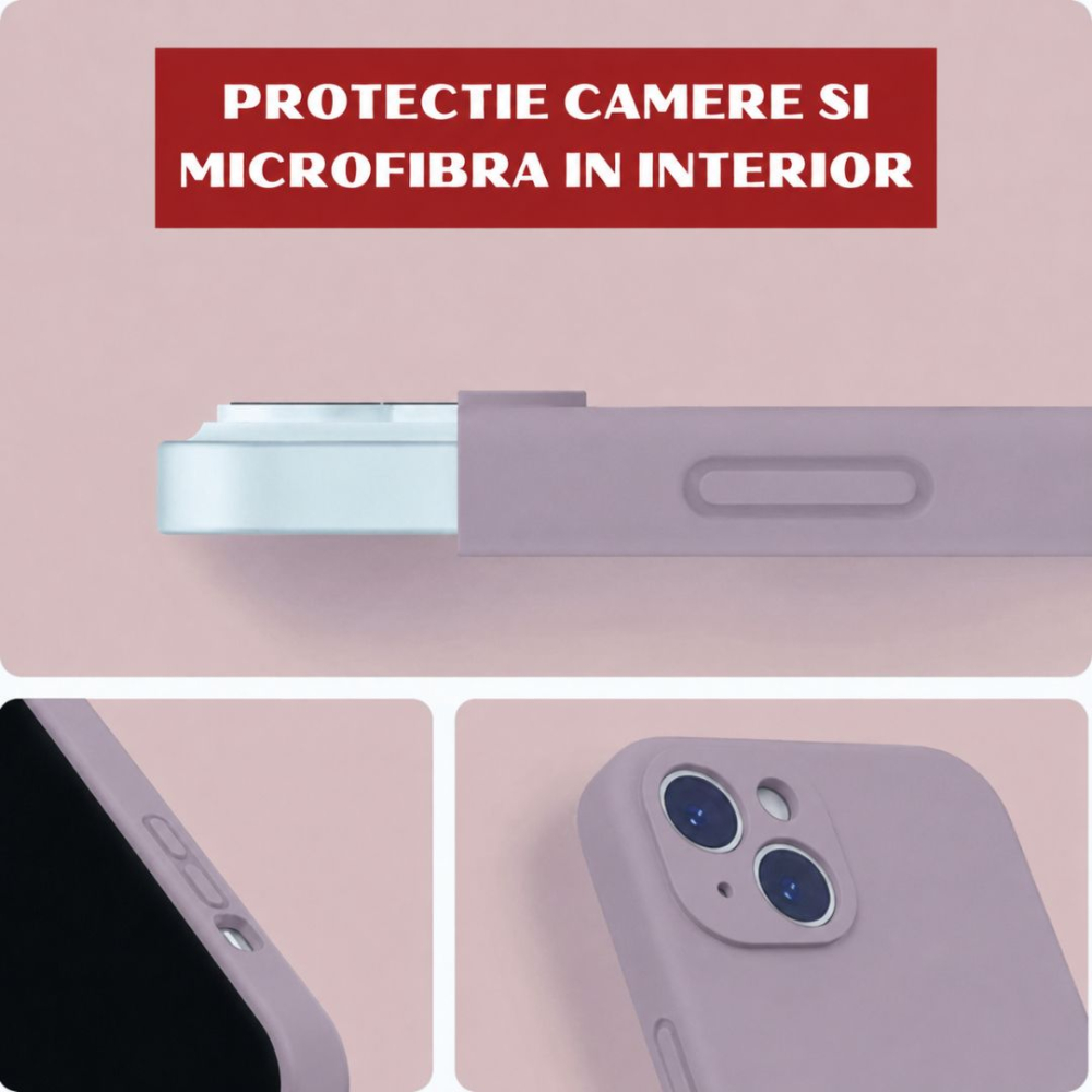 Copy code Husă Silicon Iphone 13 cu Protecție Camere - GsmX [4]