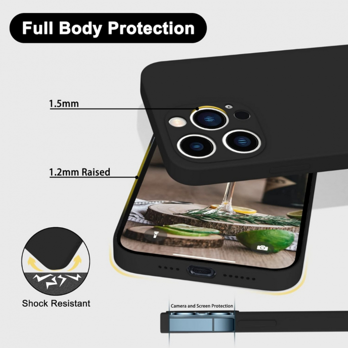 Copy code Husă Silicon Iphone 13 PRO MAX cu Protecție Camere - GsmX [2]