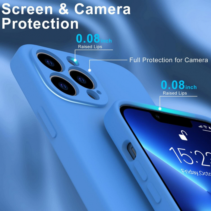 Copy code Husă Silicon Iphone 13 PRO MAX cu Protecție Camere - GsmX [2]