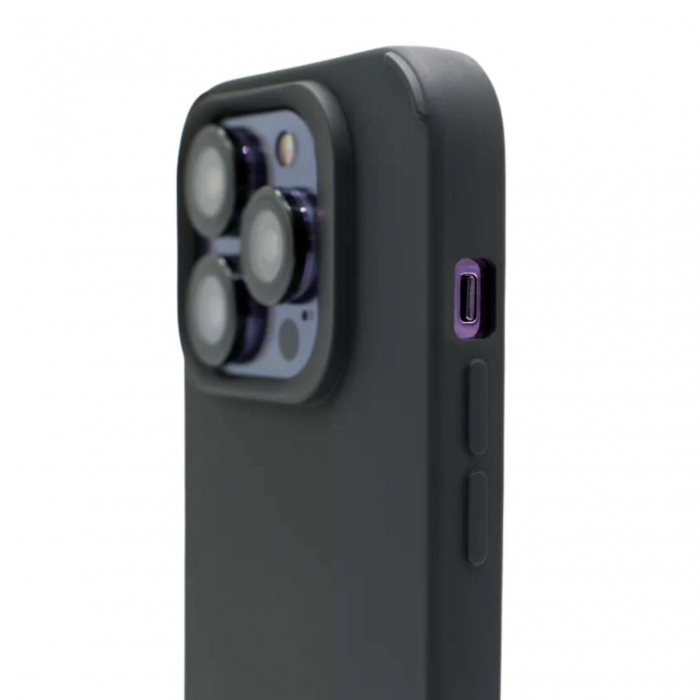 Husa iPhone 14 Pro Max - Silicon Catifelat cu Protecții Camere [3]