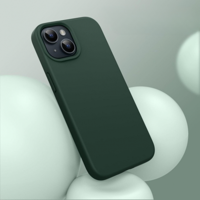Husa iPhone 15 - Silicon și Microfibra [3]