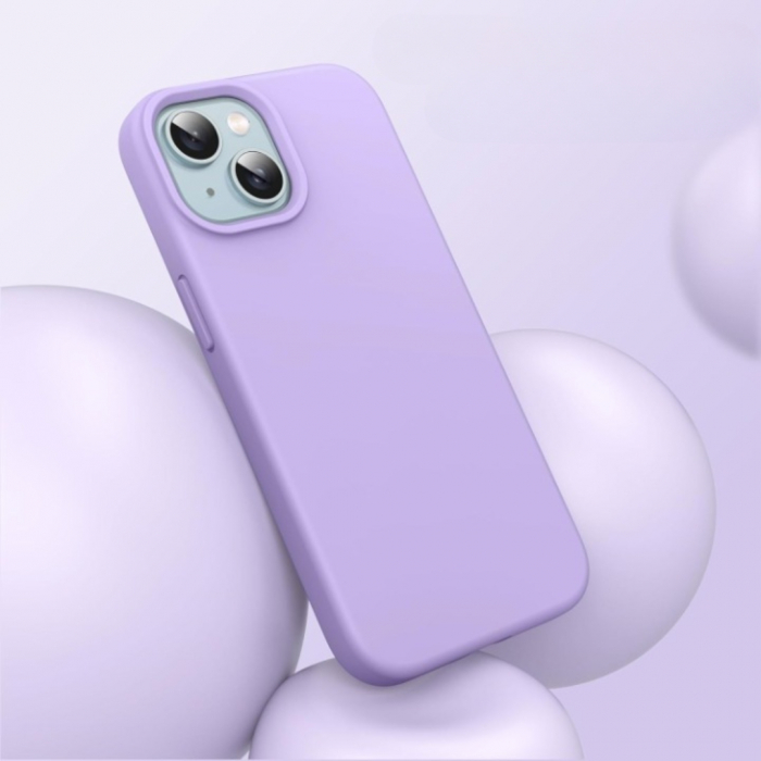 Husa iPhone 15 - Silicon și Microfibra [3]