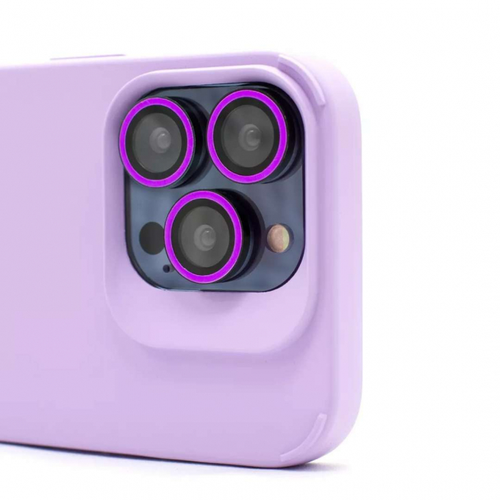Husa iPhone 15 Pro Max - Silicon Catifelat cu Protecții Camere [3]