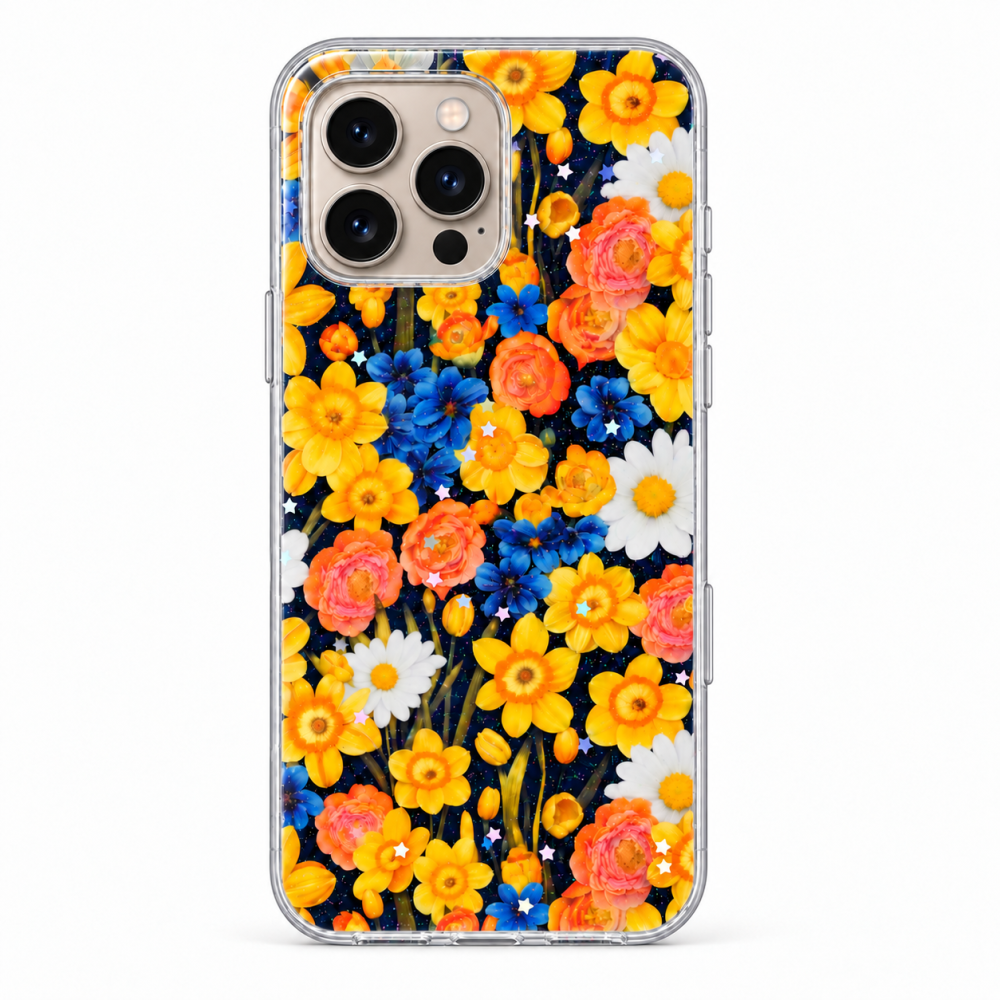 Husa pentru iPhone 16 Pro Max cu imprimeu floral, rezistenta la socuri si lovituri - ZetGSM [3]