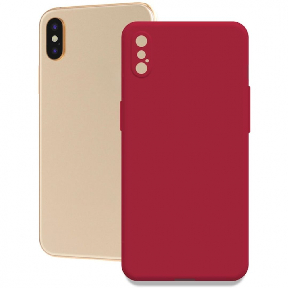 Husa Silicon Catifelat pentru iPhone X - Protecție Camere [2]
