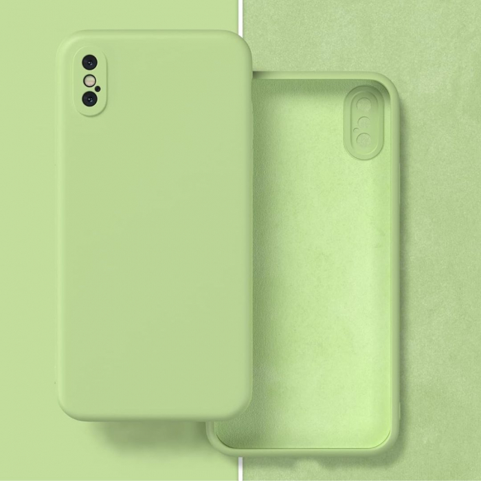 Husa Silicon Catifelat pentru iPhone X - Protecție Camere [4]