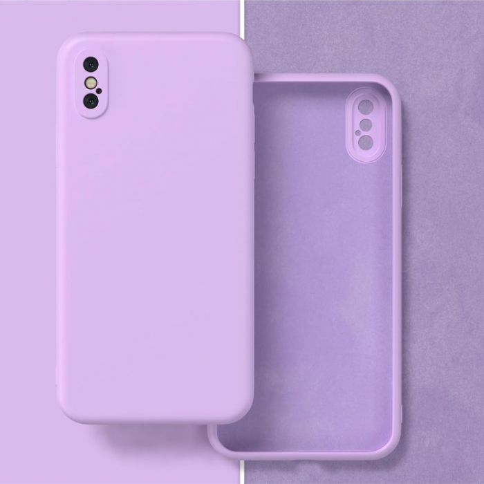 Husa Silicon Catifelat pentru iPhone X - Protecție Camere [4]