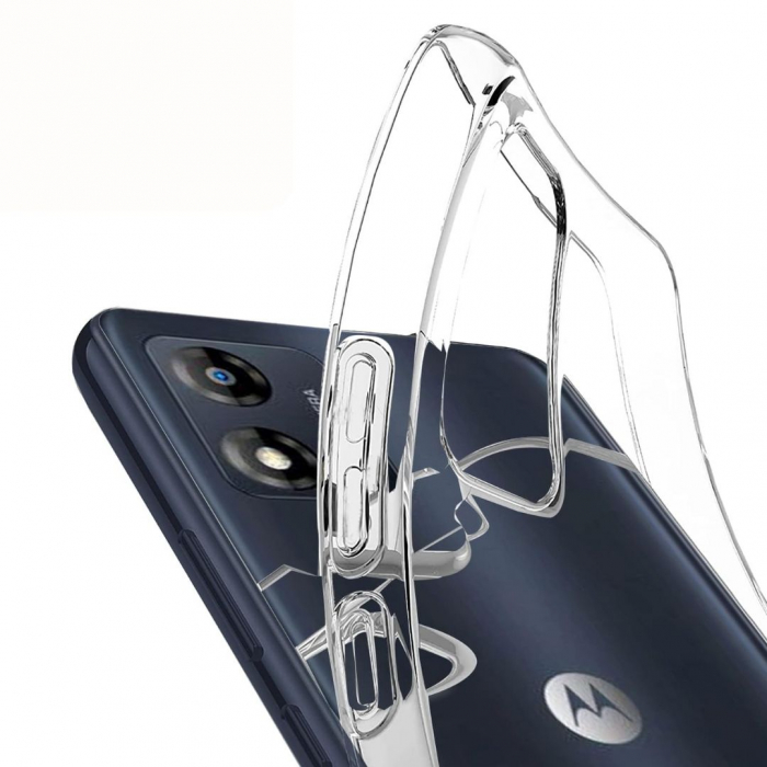 Husa Silicon Transparent Motorola E13 [2]