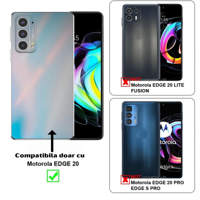 Husa Transparentă Silicon pentru Motorola Edge 20 [6]