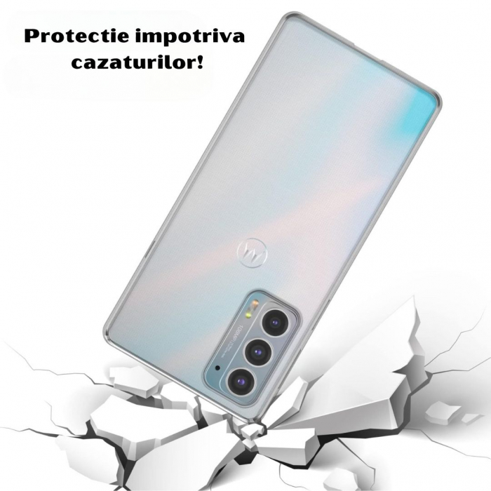 Husa Transparentă Silicon pentru Motorola Edge 20 [2]