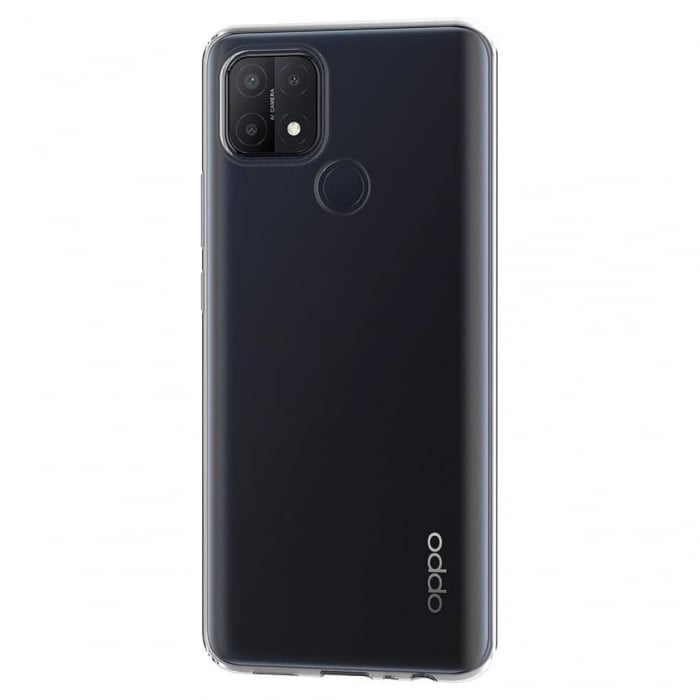 Husa pentru Oppo A15s din silicon - Transparenta [6]