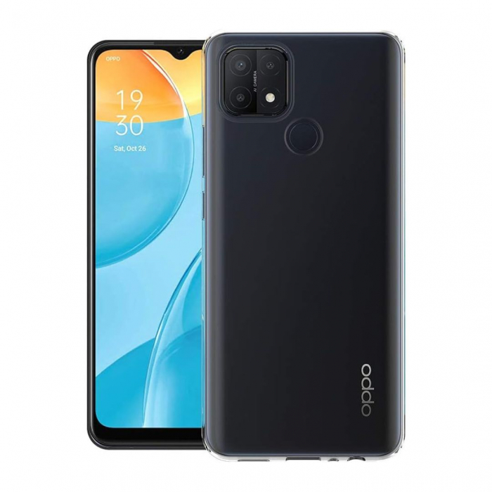Husa pentru Oppo A15s din silicon - Transparenta [5]