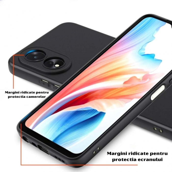 Husa Silicon Oppo A38 4G - Protecție Camere [2]