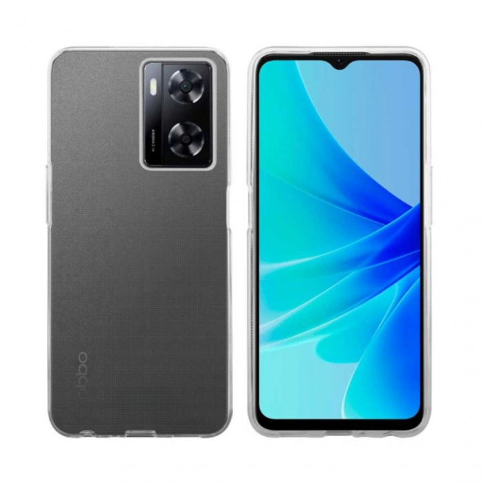 Husa pentru Oppo A77 5G din silicon - Transparent [2]