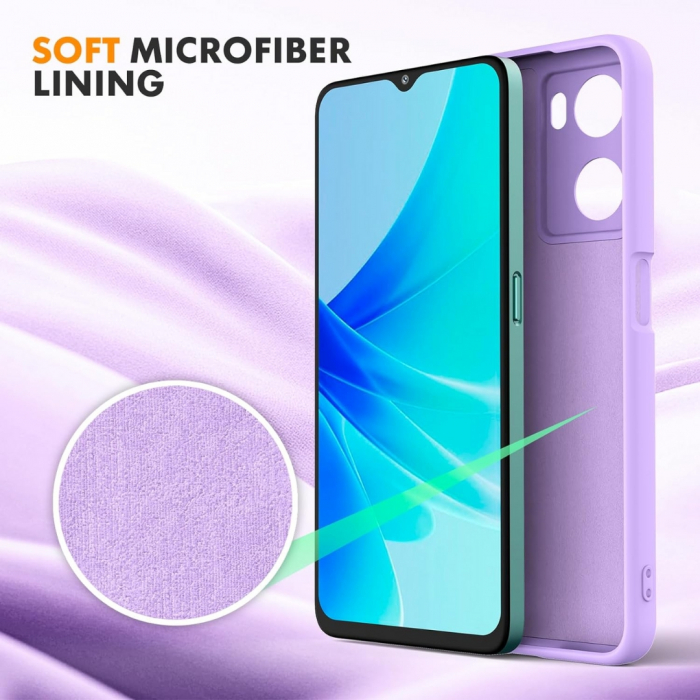 Husa pentru Oppo A57 4G din sIlicon catifelat cu interior din microfibra si protectie la camere [3]