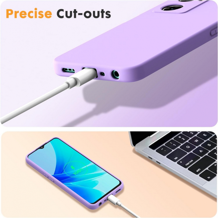 Husa pentru Oppo A57 4G din sIlicon catifelat cu interior din microfibra si protectie la camere [5]