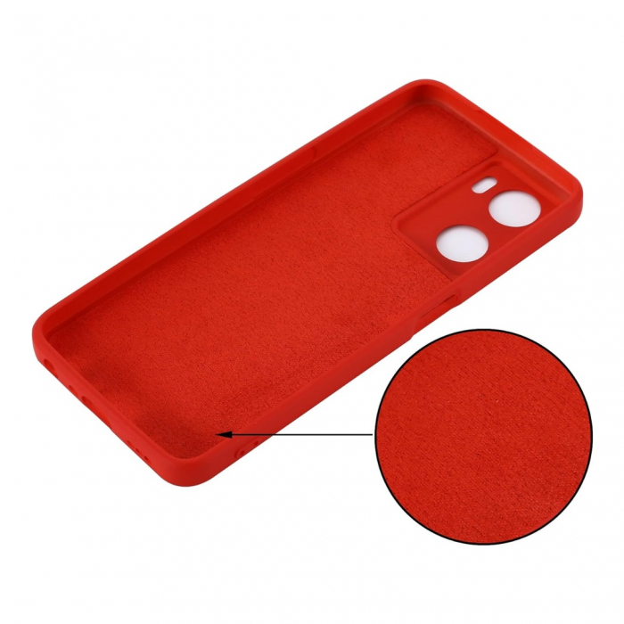 Husa pentru Oppo A57 4G din sIlicon catifelat cu interior din microfibra si protectie la camere [4]