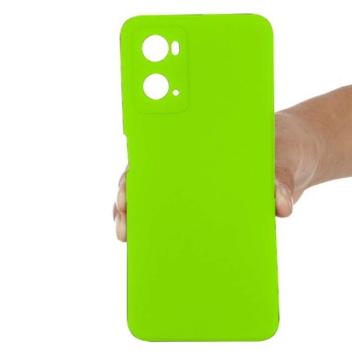 Husa pentru Oppo A76 din sIlicon catifelat cu interior din microfibra si protectie la camere [2]