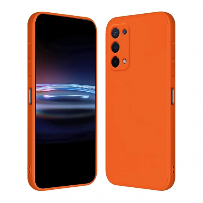 Husa pentru Oppo A96 din sIlicon catifelat cu interior din microfibra si protectie la camere [3]