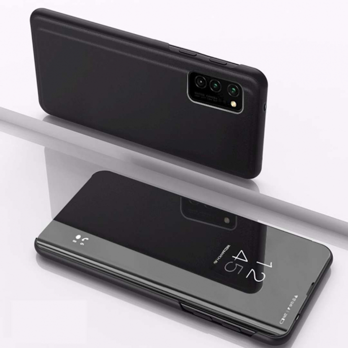 Husa pentru Realme 9i 4G Smart Clear View - Negru [4]