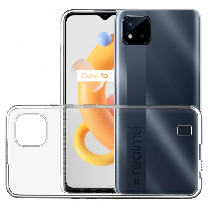 Husa pentru Realme C20 din silicon - Transparenta [3]