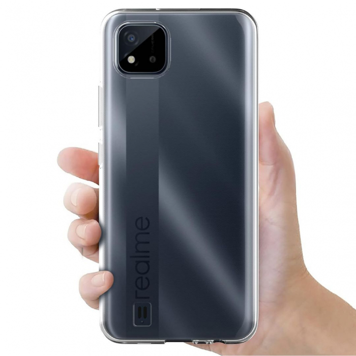 Husa pentru Realme C20 din silicon - Transparenta [4]