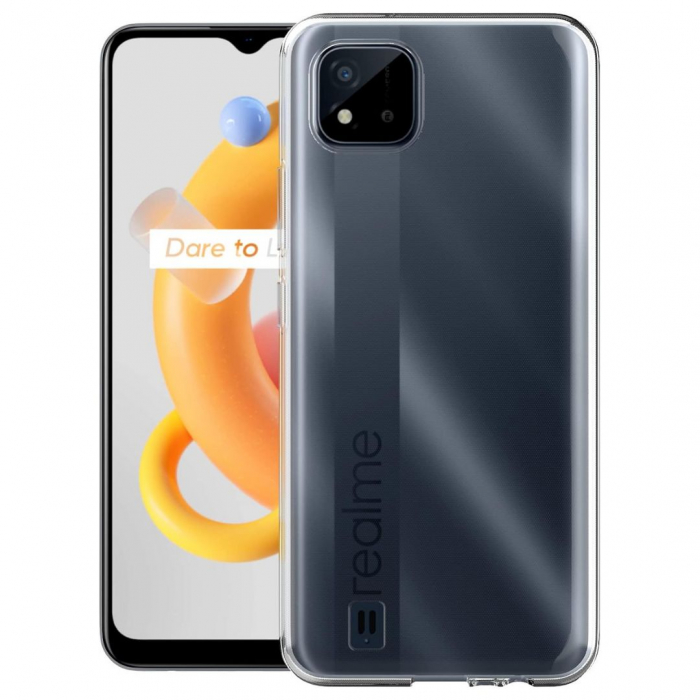 Husa pentru Realme C11 2021 din silicon - Transparenta [5]