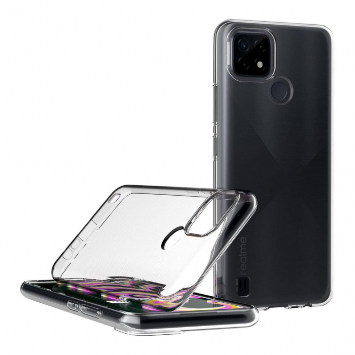 Husa pentru Realme C25Y  din silicon - Transparenta [3]