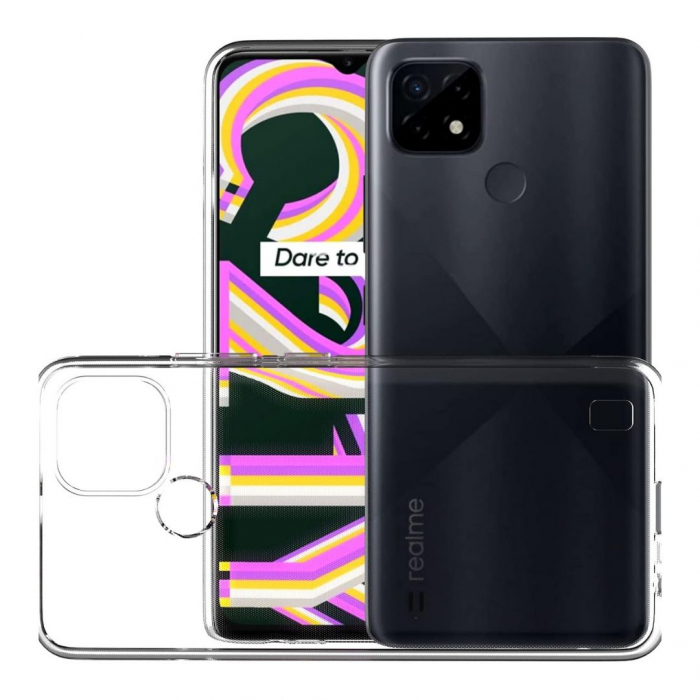 Husa pentru Realme C25Y  din silicon - Transparenta [2]