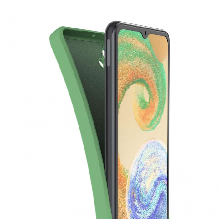Husa pentru Samsung Galaxy A13 5G din sIlicon catifelat cu interior din microfibra si protectie la camere [4]