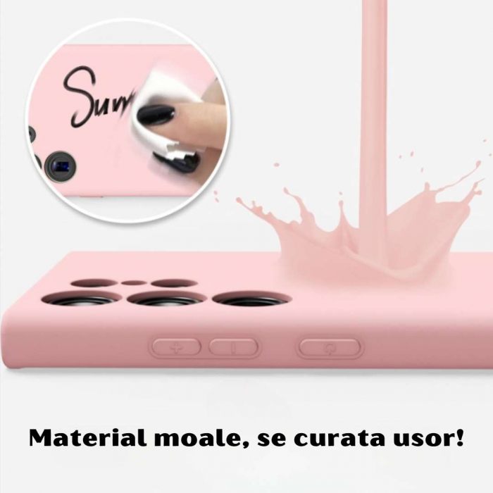 Husa pentru Samsung Galaxy A13 5G din sIlicon catifelat cu interior din microfibra si protectie la camere [4]