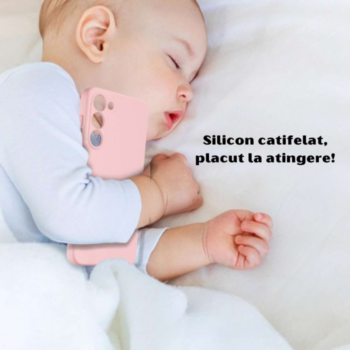 Husa pentru Samsung Galaxy A13 5G din sIlicon catifelat cu interior din microfibra si protectie la camere [3]