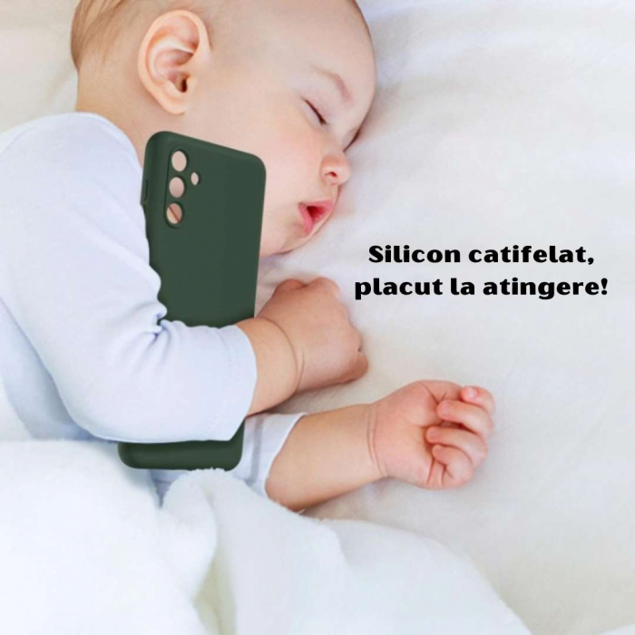 Husa pentru Samsung Galaxy A13 5G din sIlicon catifelat cu interior din microfibra si protectie la camere [3]