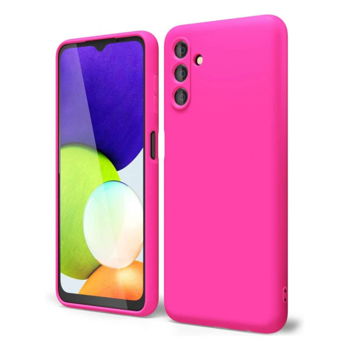 Husa pentru Samsung Galaxy A04s din sIlicon catifelat cu interior din microfibra si protectie la camere [1]