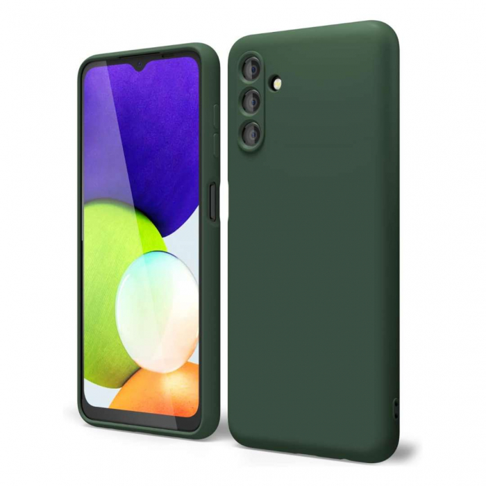 Husa pentru Samsung Galaxy A13 5G din sIlicon catifelat cu interior din microfibra si protectie la camere [1]