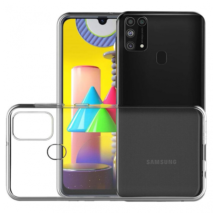 Husa pentru Samsung Galaxy F41 din silicon - Transparenta [4]