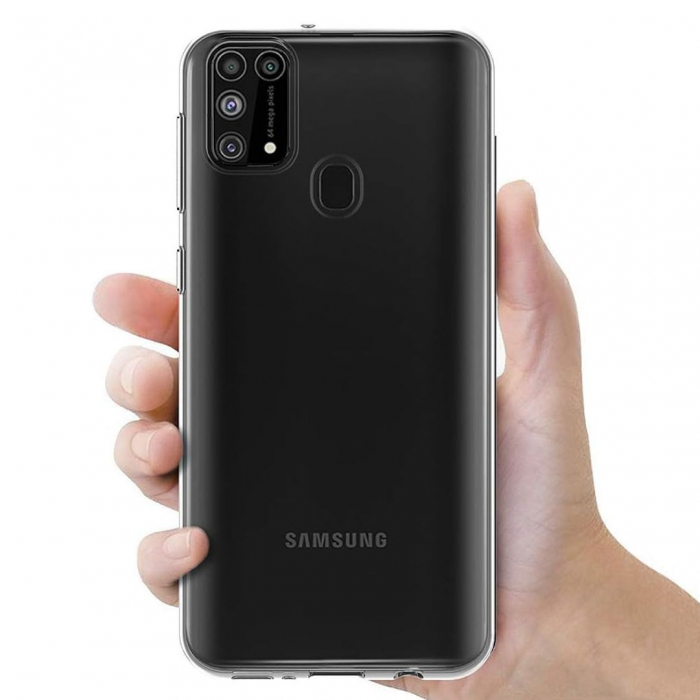 Husa pentru Samsung Galaxy F41 din silicon - Transparenta [2]