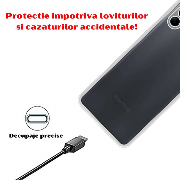 Husa Silicon Transparent Samsung Galaxy A05 [3]