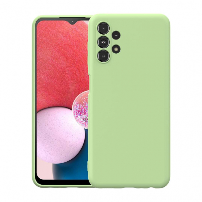Husă Silicon Catifelat Samsung Galaxy A13 4G cu Protecție Cameră [1]