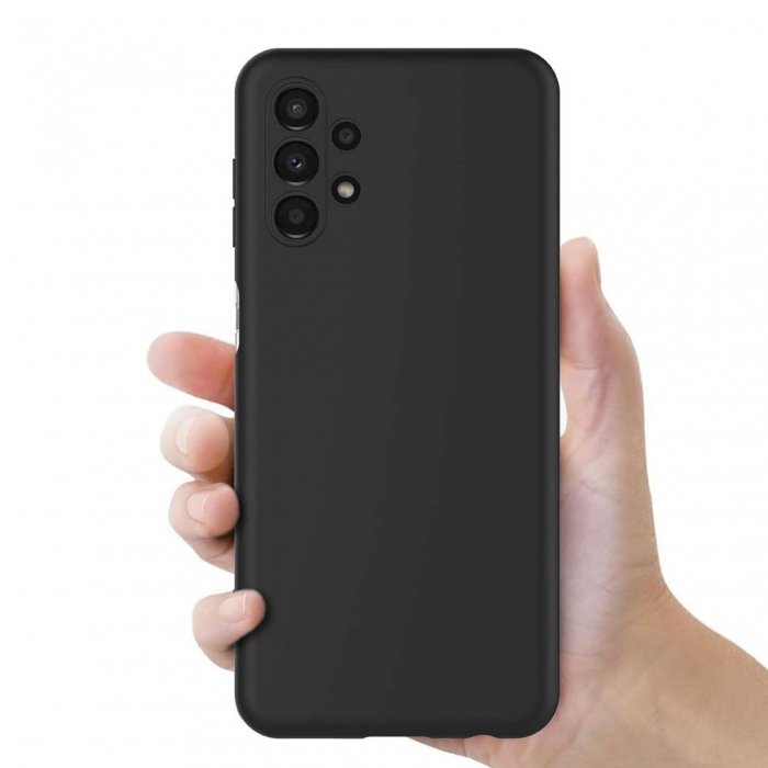 Husă Silicon Catifelat Samsung Galaxy A13 4G cu Protecție Cameră [4]