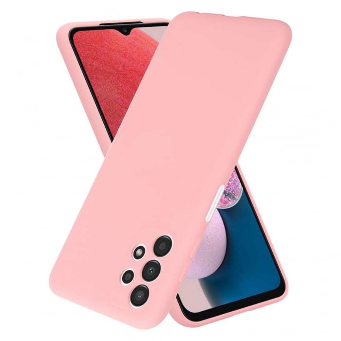 Husă Silicon Catifelat Samsung Galaxy A13 4G cu Protecție Cameră [4]
