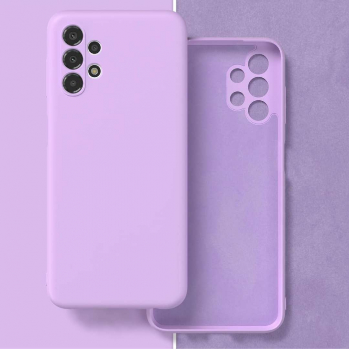 Husă Silicon Catifelat Samsung Galaxy A13 4G cu Protecție Cameră [4]